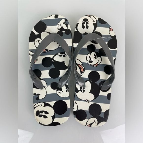 Mickey Mouse Kids Disney Flip Flops, Sz 8 - Picture 2 of 13